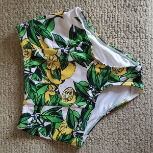 American Apparel lemon swim bottoms S